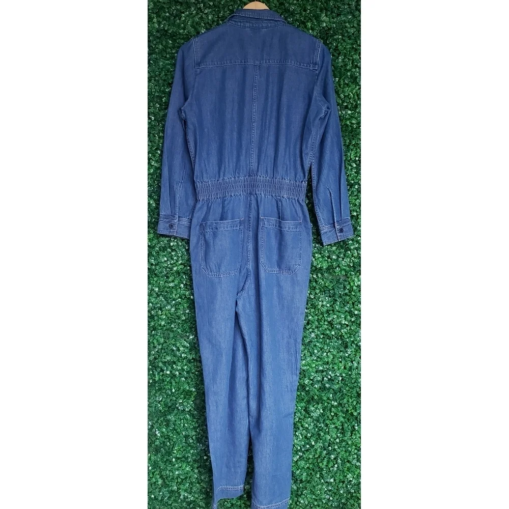 6. J.Crew Denim jumpsuit